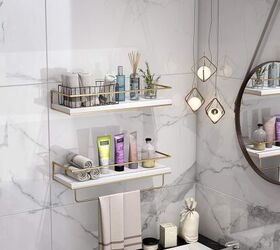 12 genius bathroom organizing helpers that will create so much more order
