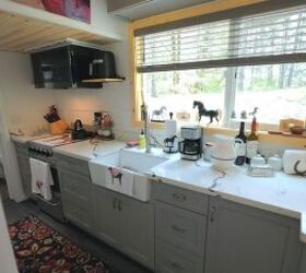 She lives her best life in a tiny home on a 13-acre property in Ravensdale, Washington