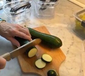 How she gets deep in prep mode for a week of healthy eating