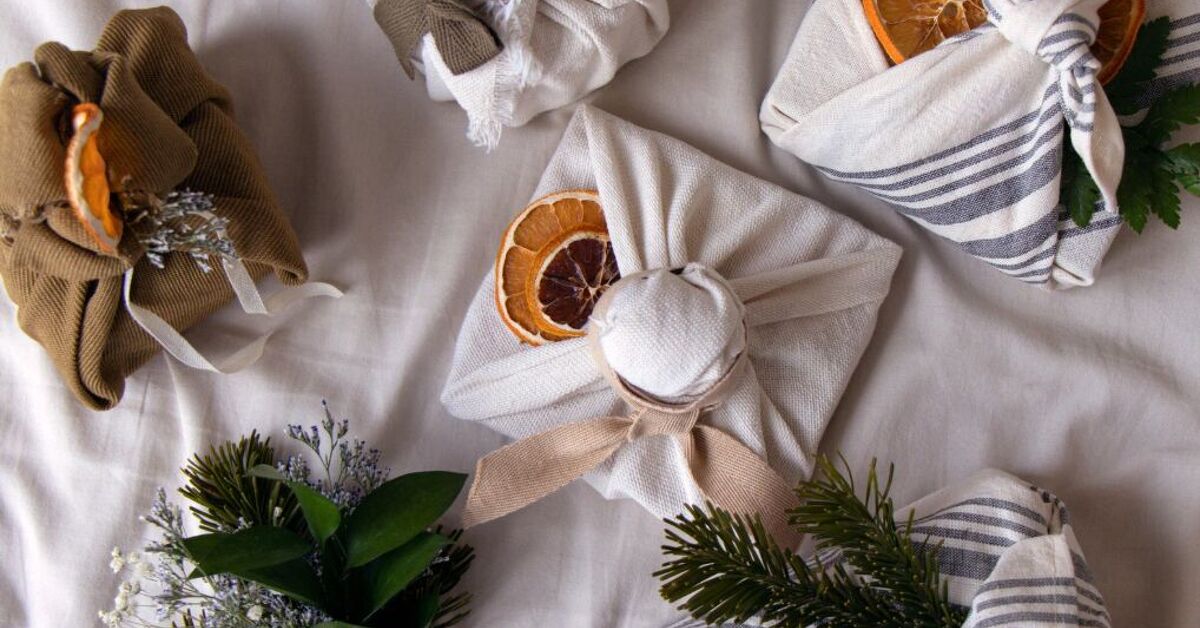 3 Different Ways to Use Fabric as Gift Wrap | Simplify