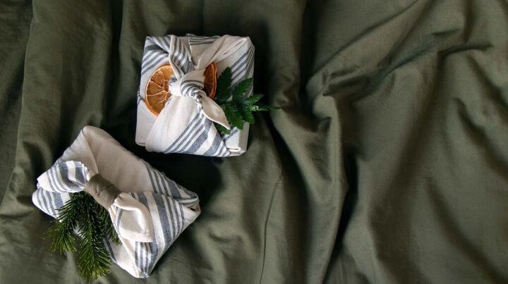 3 Different Ways to Use Fabric as Gift Wrap | Simplify