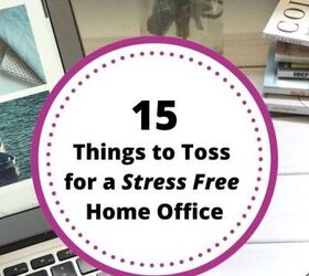 15 Things to Toss for a Stress Free Home Office | Simplify