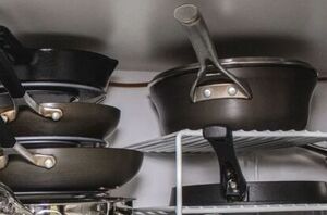 18 brilliant pots and pans storage ideas for your kitchen
