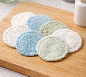 5 Ways To Upcycle an Old Face Cloth | Simplify