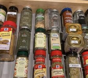 How to successfully make a spice drawer organizer in a small space