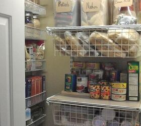 She transformed her hall closet into a functional & well-organized pantry (here's how!)