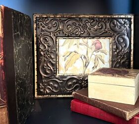 She bought this ugly thrift store art and flipped into beautiful decor pieces