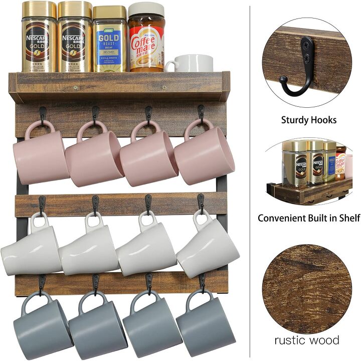 Mug Display Risers Turn Your Mugs and Glassware Into Beautiful Displays | Simplify