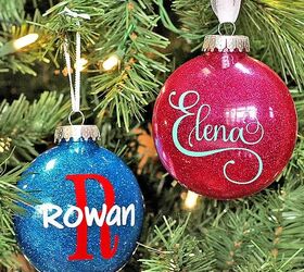 20+ easy DIY glitter ornaments for the most beautiful Christmas tree