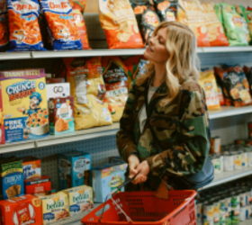 She spent just $150 on one month's worth of groceries for 5 people (amazing!)