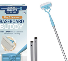 “This Is How I Finally Cleaned Baseboards the Easy Way.”