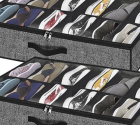 “I Didn’t Think Under-Bed Storage Could Hold All These Shoes.”