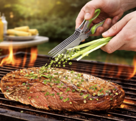 “I chop fresh herbs in seconds with these.”