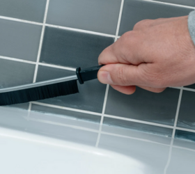 The cleaning tools that make grout look brand new